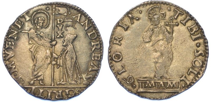 VENEZIA. ANDREA GRITTI, 1523-1532. Mocenigo o Lira.  - Auction Numismatics - I - Cambi Casa d'Aste