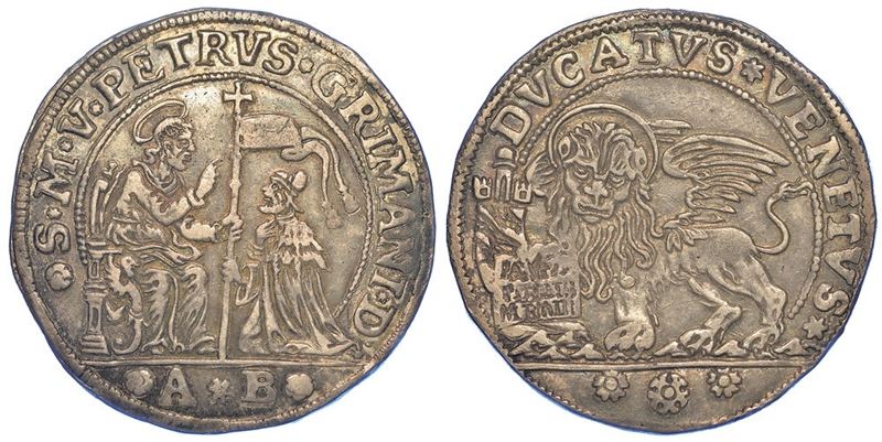 VENEZIA. PIETRO GRIMANI, 1741-1752. Ducato.  - Asta Numismatica - I - Cambi Casa d'Aste