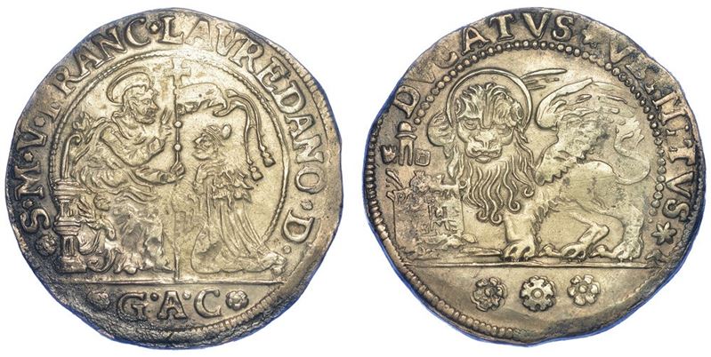 VENEZIA. FRANCESCO LOREDAN,  1752-1762. Ducato.  - Auction Numismatics - I - Cambi Casa d'Aste