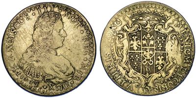 Modena. Francesco III D'este, 1737-1780. Scudo 1739.