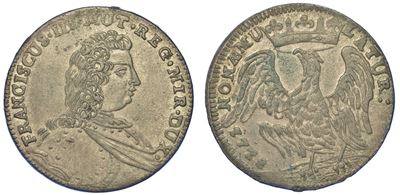 Modena. Francesco III D'este, 1737-1780. Lira 1738.