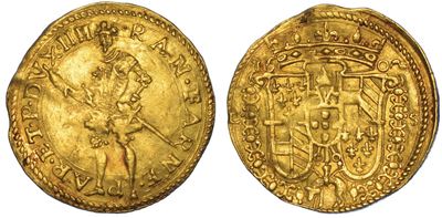 Parma. Ranuccio Farnese, 1592-1622. Ongaro 1602.