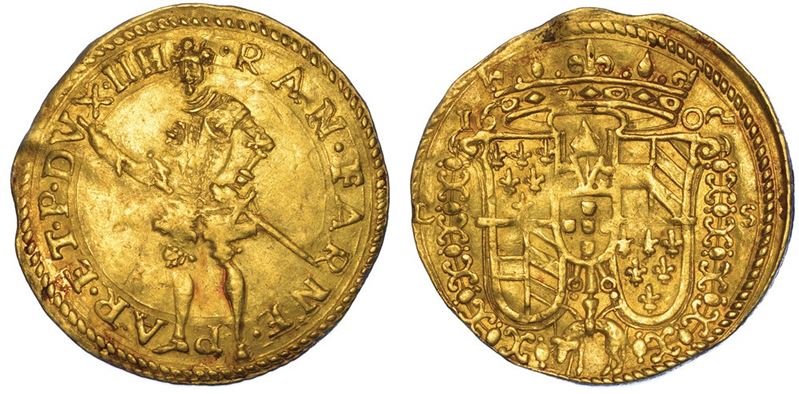 PARMA. RANUCCIO FARNESE, 1592-1622. Ongaro 1602.  - Auction Numismatics - I - Cambi Casa d'Aste