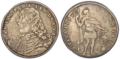 Parma. Ranuccio Farnese, 1592-1622. Testone.