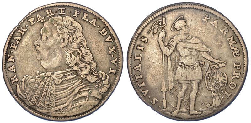 PARMA. RANUCCIO FARNESE, 1592-1622. Testone.  - Asta Numismatica - I - Cambi Casa d'Aste