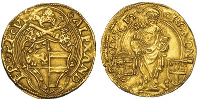 Bologna. Alessandro Vi, 1492-1503. Ducato.