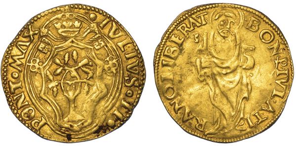 BOLOGNA. GIULIO II, 1503-1513. Ducato papale "TIRANO LIBERAT".