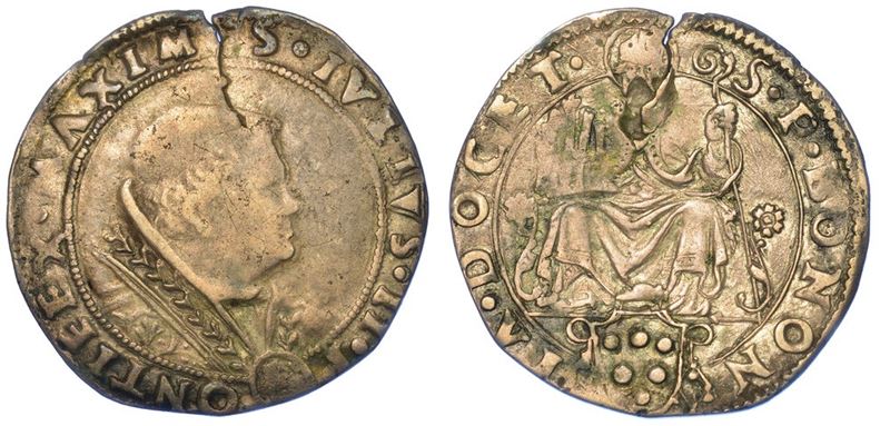 BOLOGNA. GIULIO II, 1503-1513. Giulio.  - Auction Numismatics - I - Cambi Casa d'Aste