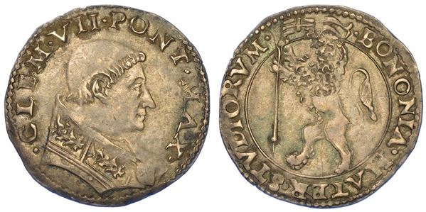 BOLOGNA. CLEMENTE VII, 1523-1534. Giulio.