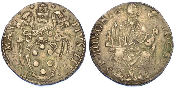 BOLOGNA. PIO IV, 1559-1565. Lira.