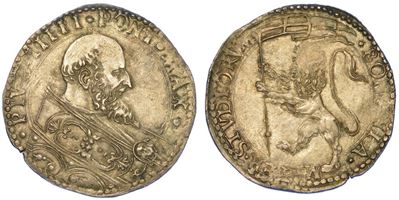 Bologna. Pio V, 1566-1572. Bianco.