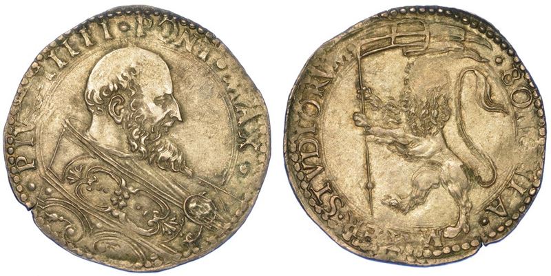 BOLOGNA. PIO V, 1566-1572. Bianco.  - Asta Numismatica - I - Cambi Casa d'Aste