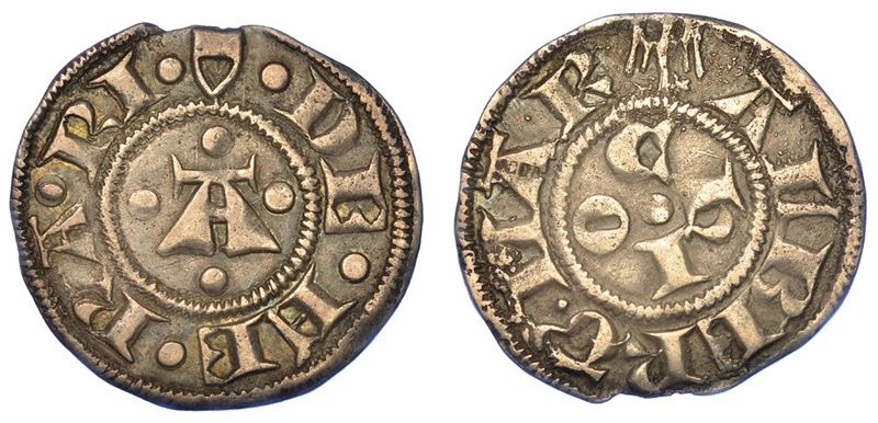 FERRARA ALBERTO V D'ESTE, 1388-1393. Marchesino.  - Auction Numismatics - I - Cambi Casa d'Aste