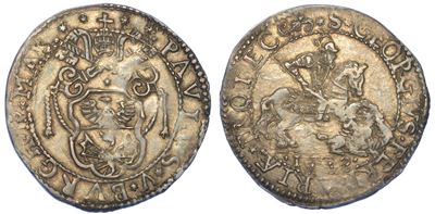 Ferrara. Paolo V, 1605-1621. Giulio 1620.