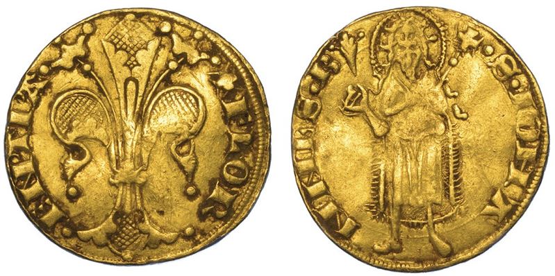 FIRENZE. REPUBBLICA, 1189-1532. Fiorino d'oro (IV serie), anni 1267-1303.  - Auction Numismatics - I - Cambi Casa d'Aste