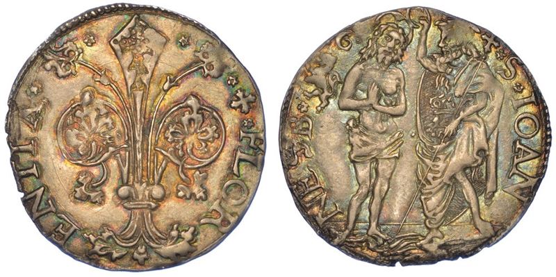 FIRENZE. REPUBBLICA, 1189-1532. Barile, I semestre del 1511.  - Asta Numismatica - I - Cambi Casa d'Aste