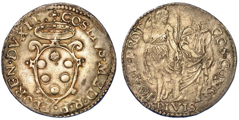 FIRENZE. COSIMO I DE' MEDICI, 1537-1574. Giulio s.d.  - Asta Numismatica - I - Cambi Casa d'Aste