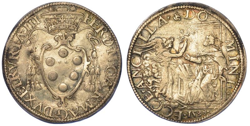 FIRENZE. FERDINANDO I DE' MEDICI, 1587-1608. Giulio 1588.  - Asta Numismatica - I - Cambi Casa d'Aste