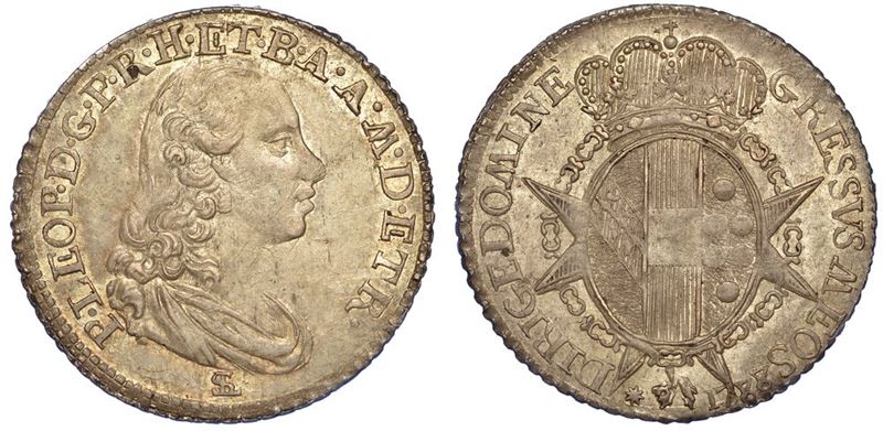 FIRENZE. PIETRO LEOPOLDO DI LORENA , 1765-1790. Paolo 1788.  - Asta Numismatica - I - Cambi Casa d'Aste