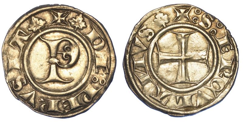 PERUGIA. COMUNE, XIV Secolo. Grosso (emissione riferibile alla cedola del 25 agosto 1321).  - Asta Numismatica - I - Cambi Casa d'Aste