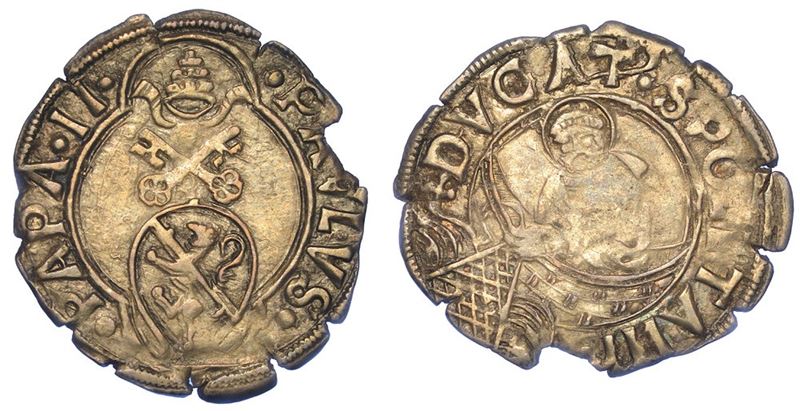 SPOLETO. PAOLO II 1464-1471. Bolognino marchigiano.  - Asta Numismatica - I - Cambi Casa d'Aste