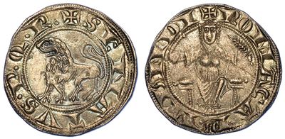 Roma. Senato Romano, 1184-1447. Grosso o Romanino.