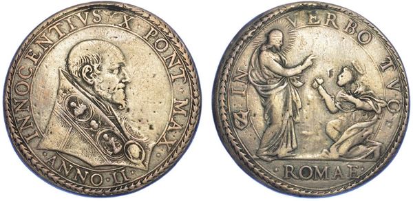 ROMA. INNOCENZO X, 1644-1655. Piastra A. II.