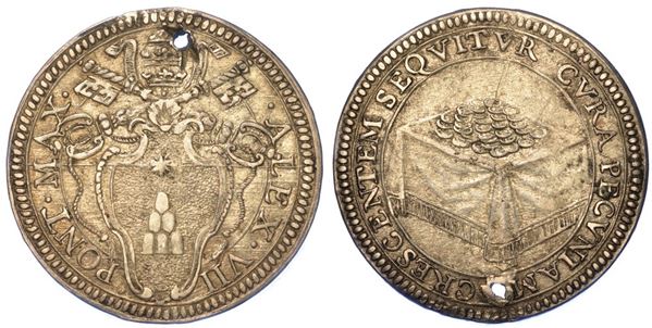 ROMA. ALESSANDRO VII, 1655-1667. Giulio.