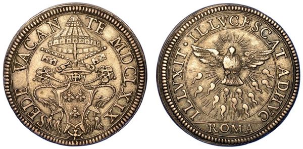 ROMA. SEDE VACANTE 1669-1670. Giulio 1669.