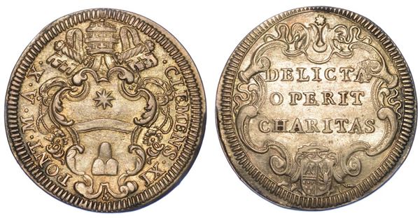 ROMA. CLEMENTE XI, 1700-1721. Giulio A. X.