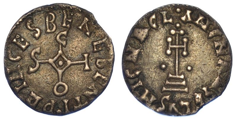BENEVENTO. SICONE (PRINCIPE), 817-832. Denaro.  - Asta Numismatica - I - Cambi Casa d'Aste