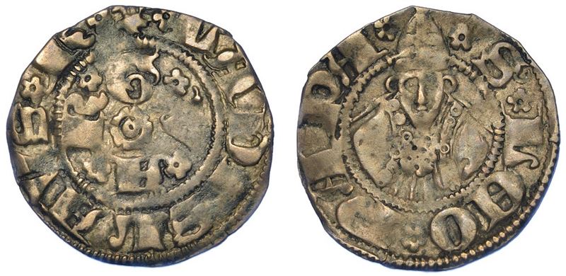 GUARDIAGRELE. LADISLAO DI DURAZZO, 1386-1414. Bolognino.  - Auction Numismatics - I - Cambi Casa d'Aste
