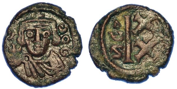 NAPOLI. COSTANTE II, 641-668. Mezzo follis (?).