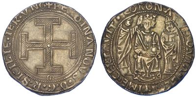 Napoli. Ferdinando i D'aragona, 1458-1494. Coronato.
