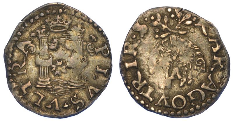 NAPOLI. CARLO V D'ASBURGO, 1516-1556. Cinquina.  - Auction Numismatics - I - Cambi Casa d'Aste