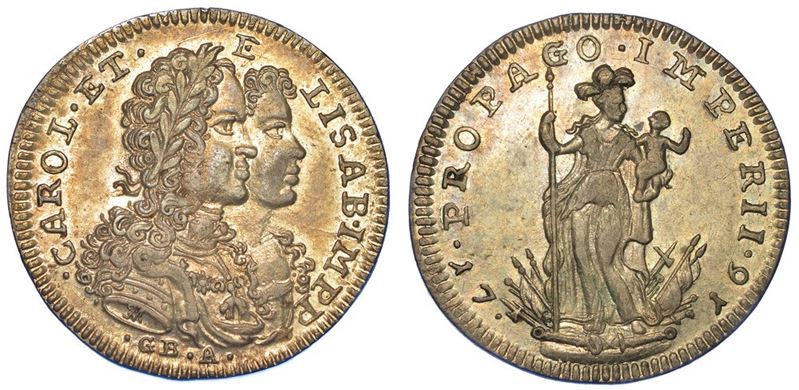NAPOLI. CARLO VI D'ASBURGO, 1711-1734. Tarì 1716.  - Asta Numismatica - I - Cambi Casa d'Aste