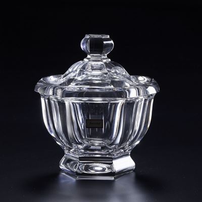 Contenitore per Marmellata “harcourt Missouri"francia, Manifattura Baccarat, XX Secolo