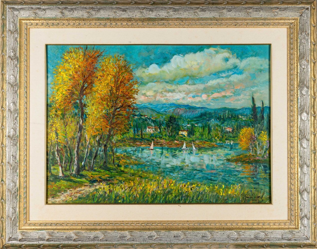 Giovan Francesco Gonzaga - Paesaggio Lacustre