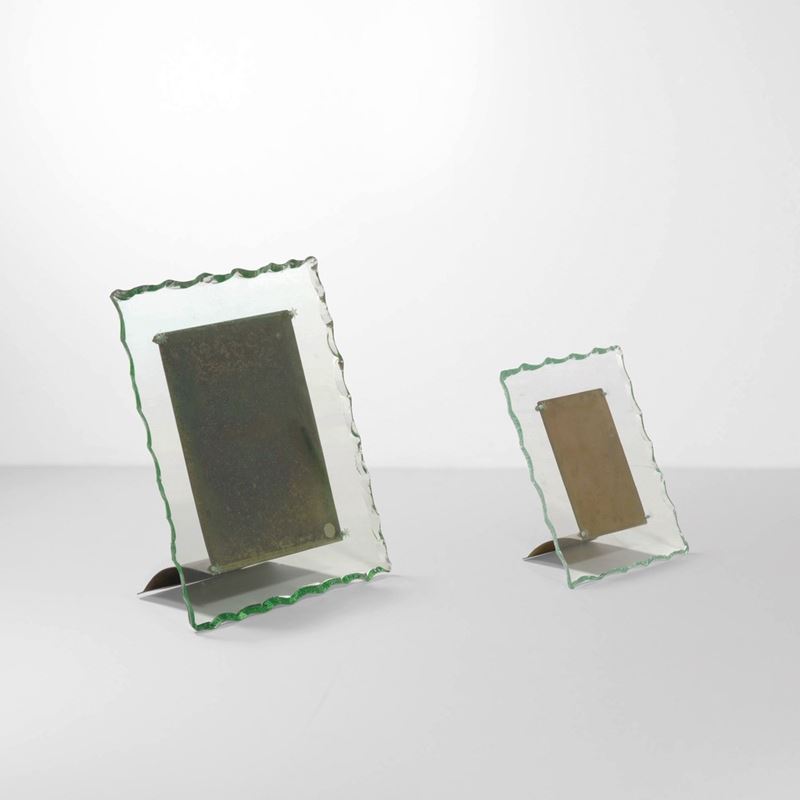 Fontana Arte : Due portafoto  - Auction Design Lab - Cambi Casa d'Aste