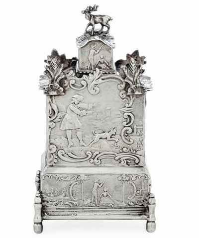 Scatola di Foggia Architettonica. Germania, Hanau XIX-XX Secolo