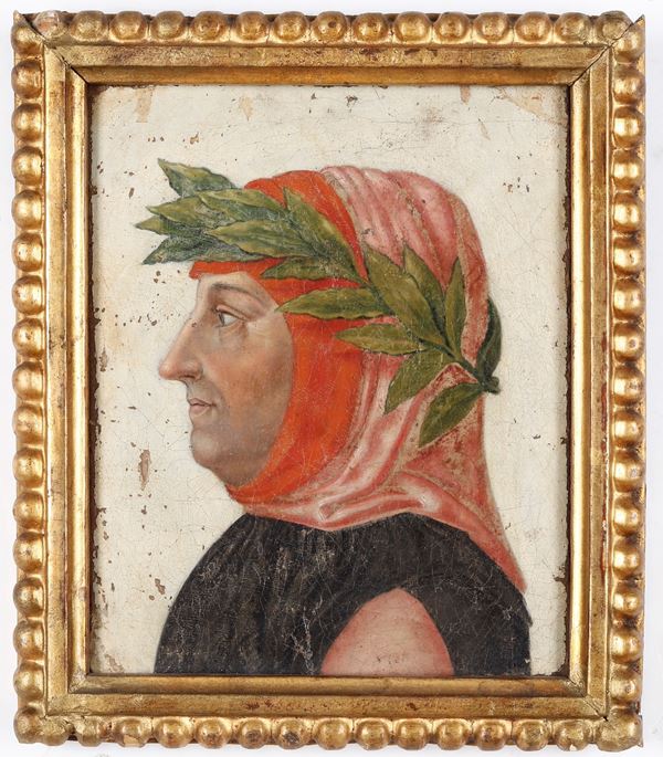 Nei modi della pittura lombarda del XV secolo Ritratto di Petrarca