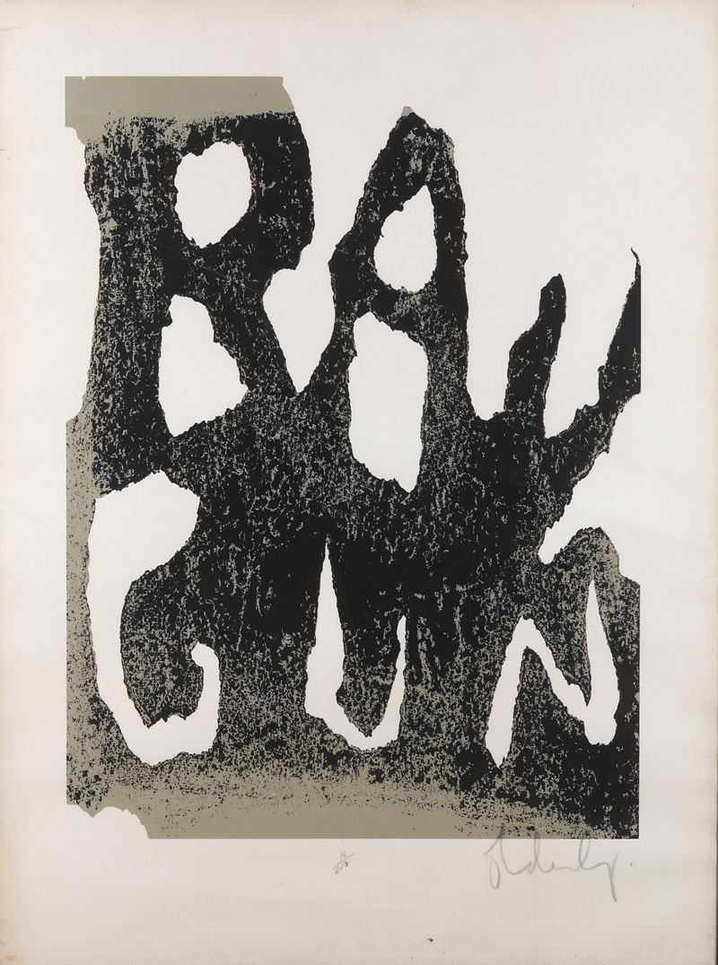 Claes Oldenburg : Ray Gun  (1972)  - litografia - Asta Prints & Multiples  - Cambi Casa d'Aste