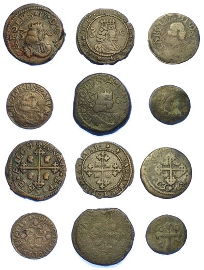 Cagliari. Lotto di Sei Monete.
