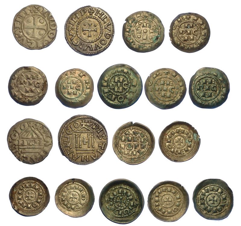 MILANO - IX/XII SECOLO. Lotto di nove monete.  - Auction Numismatics - I - Cambi Casa d'Aste