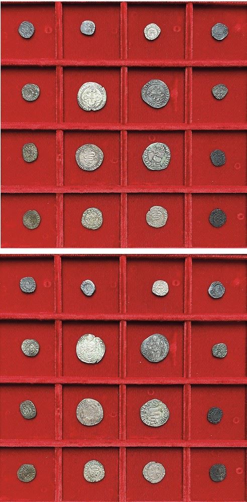 MILANO - VISCONTI. Lotto di sedici monete.  - Asta Numismatica - I - Cambi Casa d'Aste