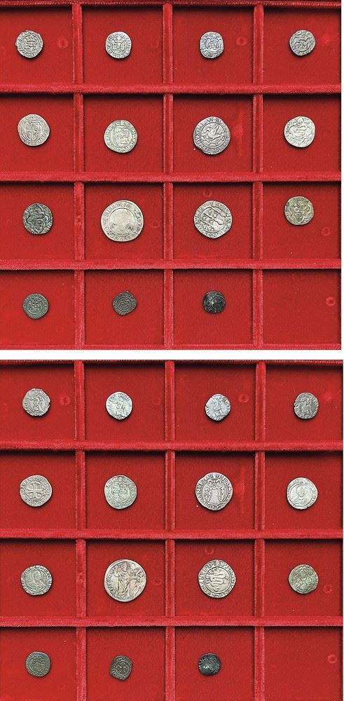 MILANO - SFORZA. Lotto di quindici monete.  - Asta Numismatica - I - Cambi Casa d'Aste