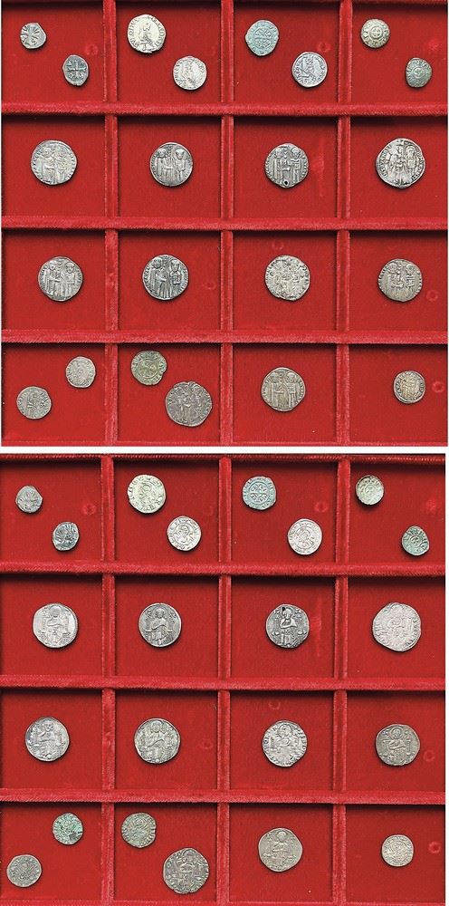 VENEZIA - XII/XV SECOLO. Lotto di 22 monete.  - Asta Numismatica - I - Cambi Casa d'Aste