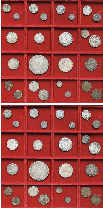 Venezia - XV/XVIII Secolo. Lotto di 25 Monete.