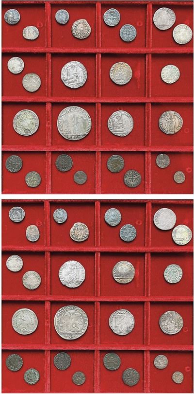 Venezia - XV/XVIII Secolo. Lotto di 25 Monete.