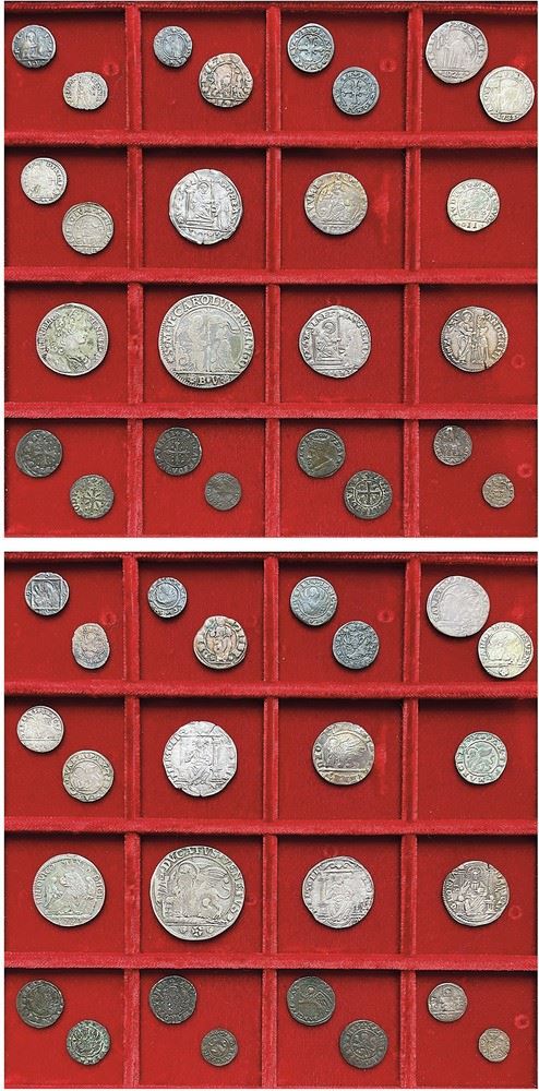 VENEZIA - XV/XVIII SECOLO. Lotto di 25 monete.